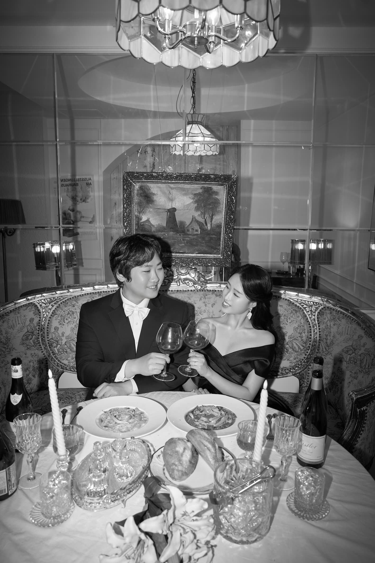 가끔 와인도 한잔 하고요.