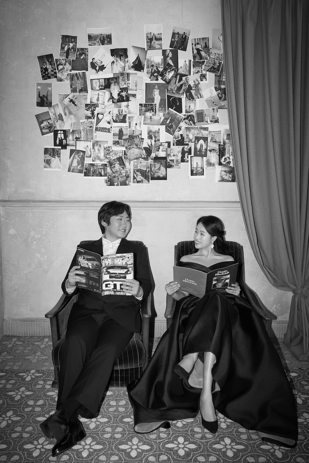 우리 부부는 책을 좋아해요.